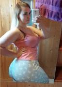 Thick Girl Grows A Pair