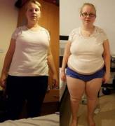 You Seemed To Enjoy My Weight Gain So Here's A Top When It Fit And How It Fits Now ...