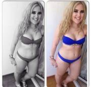 Evolution Of A Plus Size Model (Sophie Turner)