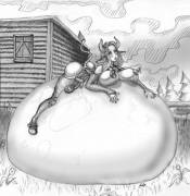 Cow's Ready For Milking...