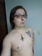 Big Boo[T]Y Trans Girl Doing Enema Inflations - Up To A Full Gallon!