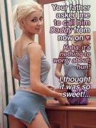 From Now On She Always Calls Him 'Daddy'