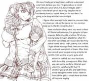 Big Jock Girlfriend Tells You Her Plans [Body Worship] [Sweat] [Humiliation]