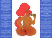 Urbosa Found Zelda's Sheikah Slate [Loz, Link X Urbosa, Buttstuff]