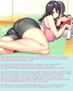 Helping Your Friend With Her Exercises [Smother][Sweat]