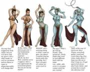 Princess Leia Twi'lek Transformation [Bimbofication] [Star Wars] [Slave Girl]