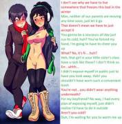 Jin Shows Off For Zuko (Modern Au) (Exhibitionism) (Vanilla Beside That Though) (Hetero)