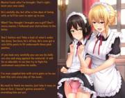 Kuudere Trap Maid Fuels Your Perversion [Story, Multiple Images, Crossdressing, Femboy, ...