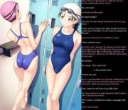 Locker Room Matchmaking [Females, Yuri, Lockers, School Swimsuits, Matchmaking]