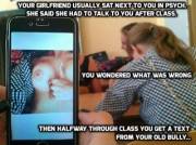 You Could Hear The People Sitting Behind You Giggling, Like They Knew Something You ...