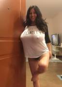 How My Mom Answers The Door For My Bully