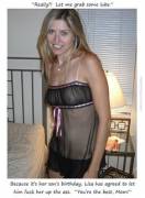 Even Her Husband Doesn't Get Treat Often.