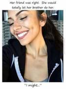 [B/S] She Has No Idea That Her Friend Has Her Brother Listening In