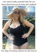 'Dad's Going To Be Out Of Town Again This Weekend?'