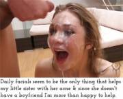 Helping Sis With Her Acne