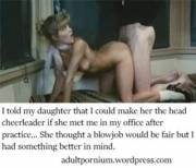 Daughter Wanted To Be The Head Cheerleader [F/D][Gif]