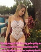 If My Bikini Bothers You That Much, I Could Always Just Take It Off And Swim Naked...