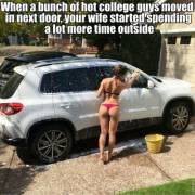 She Bought A New Bikini Just For Them