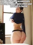 Your Brother Loves Living With You And Your Wife.