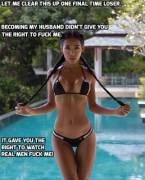 It's The Closet She'll Let You Get.