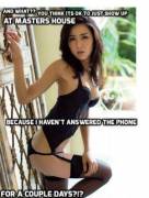 He Keeps Me As Long As He Wants, Now Leave.