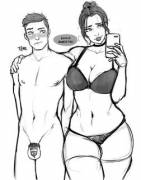 Sketch Of My Dream Chastity Scenario