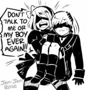 2B And 9S