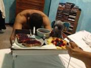 A Goddess Should Always Be Served Breakfast In Bed.