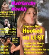 The Latest Issue Of Matriarchy Weekly Is On Newsstands Now!