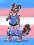 A Bit Of Late Pride Art For Me By Sammythetanuki! Uwu