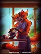 Morning Tea {Art By Me}