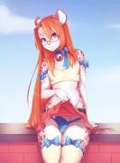 Kitty Likes Blue Bows [Suelix]