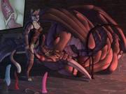 Mazrogal And Blackcat [Mf] (Shinigamisquirrel)