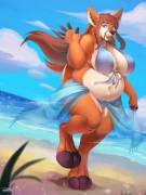 Blue Bathing Suit [F]