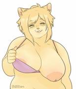 Pulling Down Her Bra (F) - 0Phanim