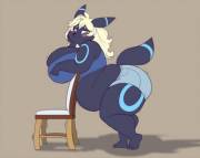 Shiny Umbreon [F] By Goblinhordestudios