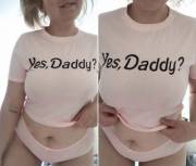 Yes, Daddy