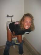 Ladies At The Urinals (From /R/Trashyboners)