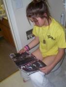 Cutie With Dogtags And Sports Illustrated