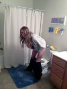 Wiping While Standing