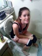 Can't Get Much More &Amp;Quot;On The Toilet&Amp;Quot; Than Sitting Directly On The ...