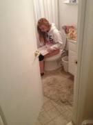 Doing Her Homework, Perhaps?