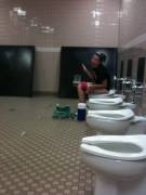 Bathroom's Still Under Construction