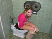 No Privacy In A Public Bathroom