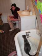 Looks Like She Has An Audience.