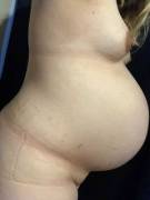 Love Taking My Bra And Panties Off After A Long Day Carrying This Bump Around