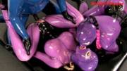 Latex Threesome With Lucy And Frejadottir