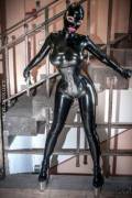 Perfect Black Catsuit