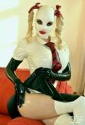 Slutty Rubber School Girl