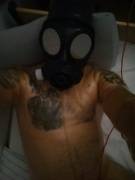 Tattoos Under Transparent Rubber